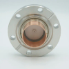 200 Ohm Coaxial Feedthrough, 1 Pin, Floating Shield, 2.75″ Conflat Flange, UHV Compatible -- A10892-1-CF - Image