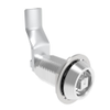 VISE ACTION® Compression Latch, Large Size, Railway Standard, Aluminum Alloy, Powder Coated, Clear, 42 mm  Grip - E3-1011-1106 - Southco