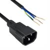 Power Cord, Iec 60320 C14-Free End, 20; Connector To Connector Qualtek Electronics - 17B6586 - Newark, An Avnet Company