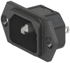 Connector, Mains Socket, 15A, 250V, Blk; Iec Connector Type Schurter - 11X6793 - Newark, An Avnet Company