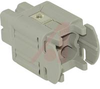 POWER CONNECTOR; 400 V (VDE), 600 V (UL, CSA), 250 V (SEV); FEMALE; SOCKET; 3 - 70124310 - Allied Electronics, Inc.