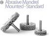 Mandrel Mounted Wheel Brushes -- BMF-25AY