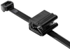 Outside Serrated Cable Tie & Edge Clip, 8.0 Long, Ec5A, 1 3 Mm Panel, 50Lb, Pa66Hs, Black, 500/pkg Rohs Compliant Hellermanntyton - 75Y4285 - Newark, An Avnet Company