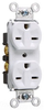 Duplex/Single Receptacle -- 5662-W - Image
