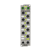 ER1258-0001 | EtherCAT Box, 8-channel digital input, 24 V DC, 1 µs, M8, timestamp, zinc die-cast