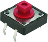 Switch, Tactile, Spst-No, 50Ma, Though Hole; Product Range Multicomp Pro - 67P3654 - Newark, An Avnet Company