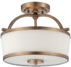 6-4382-2-178 Semi-Flush Mts.-Drum Shade - 372257 - Capital Lighting, Inc.