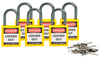 Yellow Compact Safety Locks - 118930 - Brady Corporation