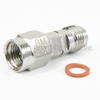 2.92mm Male (Plug) to 2.4mm Female (Jack) Adapter, Passivated Stainless Steel Body, High Temp, 1.2 VSWR -- SM3187 - Image