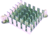 Heat Sink, For Ball Grid Array, Push-Pin, Bga, 9 C/w, 15 Mm, 49 Mm, 49 Mm Rohs Compliant Abl Heatsinks - 89T8640 - Newark, An Avnet Company