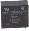 Relay, Spdt, 120Vac, 28Vdc, 10A; Contact Configuration Nte Electronics - 21M5186 - Newark, An Avnet Company