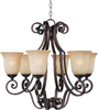 Mid. Chandeliers-Glass Up - 4077 - Light Center (The)