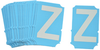 BradyGlo Gothic Quik Align Letter Z - 6004-Z - Brady Corporation