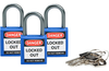 Blue Compact Safety Locks - 118959 - Brady Corporation