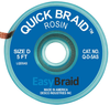 Desoldering Braid, 0.1 X 5Ft, Blue; Braid Material Easybraid - 39AH4072 - Newark, An Avnet Company