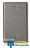 Leviton Metal Blank Plate 1-Gang - Box Mount - 83014 - TelephoneStuff.com
