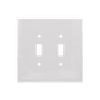 2-Gang Toggle Wall Plates, Metal Jumbo Size Glossy Finish - 12JFS - Suzhou Ele Mfg Co., Ltd.