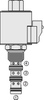 Spool-Type, 4-Way, 2-Position Solenoid-Operated On/Off Valve — HyPerformance® -- HSV10-44R - Image