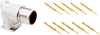 Sensor Conn, M23, Rcpt, 4Sig+5Pwr, Panel; Product Range Amphenol Sine/tuchel - 61AC4569 - Newark, An Avnet Company