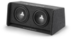 Enclosed Subwoofer System with Dual 10W0v3-4 Subwoofer Drivers, Dark Gray Carpet (600 W, 2 &Icirc;&copy;) - Ported Enclosure -- CP210-W0v3 - Image