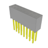 Headers, Receptacles, Female Sockets - 612-SSQ-108-03-T-D-008-ND - DigiKey