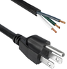 JIS 8303 to ROJ 50mm, Strip 5mm, 3 x 1.25, VCTF, 60C, 1800 mm -- 397004-01 - Image