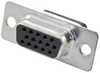 D Sub Connector, High Density-Hd, 15 Position, Receptacle; No. Of Contacts Multicomp - 79K4953 - Newark, An Avnet Company