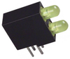 Optoelectronics - LEDs - Circuit Board Indicators, Arrays, Light Bars, Bar Graphs - 1238143-SSF-LXH2103YYD/4 - Win Source Electronics