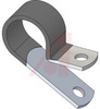 Clamp, aluminum with black vinyl coating, screw mt, 3/16 holding diameter - 70208864 - Allied Electronics, Inc.