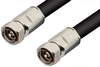 7/16 DIN Male to 7/16 DIN Male Cable 24 Inch Length Using RG218 Coax, RoHS - PE35900LF-24 - Pasternack