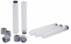 1.40ml 2D Data-Matrix coded Screw Cap tubes with External Thread V-bottom in Micronic 96-4 Rack with high cover (Barcoded A1-H1 side) and Grey Screw Caps - TRIAL PACK - MP50313C - diaago