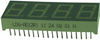 Display, Seven Segment, 14.22Mm, Green; Led Color Lumex - 19J8004 - Newark, An Avnet Company