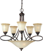 11041WSOI Mid. Chandeliers-Glass Up - 730644 - Capital Lighting, Inc.