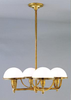 3314-AGB Mid. Chandeliers-Glass Up - 719383 - Capital Lighting, Inc.