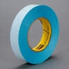 3M R3227 Blue Splicing & Core Starting Tape - 1 in Width x 60 yd Length - 3 mil Thick - Semi-Bleached Kraft Paper Liner - 25119 - 051115-25119 - R. S. Hughes Company, Inc.