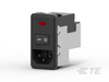 Power Entry Modules - 1-6609951-6 - TE Connectivity