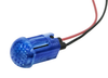 Panel Indicator, Blue, 12V, Wire Lead; Led Color Dialight - 49AC2882 - Newark, An Avnet Company