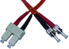 Fiber Optic Jumper Cable St / Sc; Fibre Optic Connector A Multicomp Pro - 83K3715 - Newark, An Avnet Company