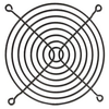 120mm Black Fan Grill - 17933 - Xoxide