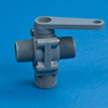 PVC Three-Way Plastic Ball Valves - 350 Series -- 22153
