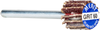 Merit High Performance AO Coarse Steel Shank Micro-Mini Flap Wheel - 08834137470 - Norton Abrasives