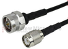 N Male to TNC Male Cable LMR-195 Coax in 48 Inch - FMC0103195-48 - Fairview Microwave Inc.