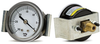 Fisnar 561871B Vacuum Gauge Black 0 to 30 psi with 0.125 in NPT Panel Mount - 561871B - Ellsworth Adhesives