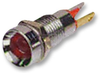 Led Panel Mount Indicator, Satin Chrome Bezel, Red, 8 Mm, 2 Vdc, 20 Ma, 80 Mcd, Ip67 Rohs Compliant Cml Innovative Technologies - 54M1989 - Newark, An Avnet Company