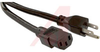 Power Cord; 15 A; 9 ft. 10 in.; 60 degC; 3 x 14 AWG Wire, AWG - 70133285 - Allied Electronics, Inc.