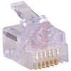Plug; 6; 6; Polycarbonate; UL 94V-2; Phosphor Bronze; Round Stranded - 70085018 - Allied Electronics, Inc.