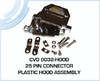 25 Pin Connector Plastic Hood Assembly - CVD 0032-HOOD - Visual Sound, Inc.