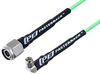 SMA Male Right Angle to TNC Male Low Loss Cable 60 Inch Length Using PE-P160LL Coax - PE3C5261-60 - Pasternack
