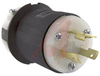 Electrical Plug; 20 A; 250 VAC; 0.360 to 0.930 in.; Nylon; Nylon; Steel; Brass - 70116398 - Allied Electronics, Inc.