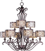 21156WHUB Mid. Chandeliers-Drum Shades - 666133 - Capital Lighting, Inc.